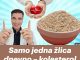 Samo jedna žlica dnevno – kolesterol nestaje kao rukom odnesen!