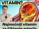 Najmoćniji vitamin za čišćenje arterija nakon 50. godine!