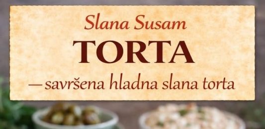 Slana Susam torta…Savršena hladna torta za tople dane….