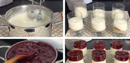 CHEESECAKE U ČAŠI GOTOV ZA 10 MINUTA…lagano i osvjezavajuce.