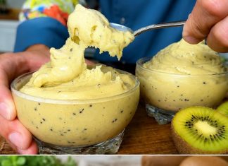 🍌 Zamrznite bananu i 🥝 kivi! Zdravi sladoled za 5 minuta. Bez šećera, bez laktoze!