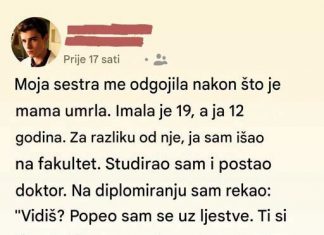 Nakon majčine smrti imala je samo 19 godina, ali je odustala od svojih snova kako bi spasila bratovo djetinjstvo