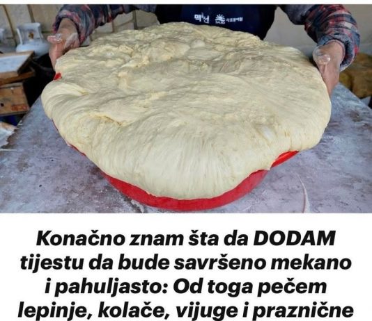 Konačno znam šta da DODAM tijestu da bude savršeno mekano i pahuljasto: Od toga pečem lepinje, kolače, vijuge i praznične kolače – sve od jednog tijesta!