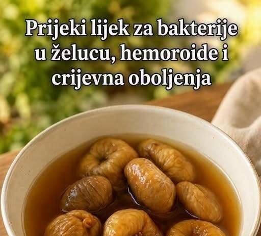 Prijeki lijek za bakterije u želucu, hemoroide i crijevna oboljenja…
