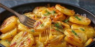 Tko ne voli hrskave, zlatne pržene krumpire? Ovaj sam recept naučila u sjevernoj Italiji! Prženi krumpiri! Jednostavna večera!