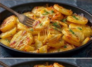 Tko ne voli hrskave, zlatne pržene krumpire? Ovaj sam recept naučila u sjevernoj Italiji! Prženi krumpiri! Jednostavna večera!