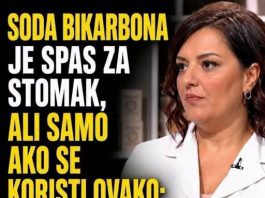 SODA BIKARBONA JE SPAS ZA STOMAK, ALI SAMO AKO SE KORISTI OVAKO…