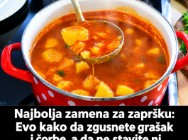 Evo kako da zgusnete grašak i čorbe, a da ne stavite ni trunku brašna: Zdravija zamena za zapršku