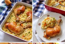 SVE IZ JEDNE TEPSIJE! 🍗 Pripremite piletinu i rižu na ovaj način i dobit ćete ručak za 10! 😍