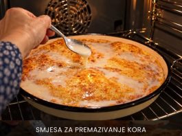 Samo 1 čaša ovog preliva i pita bude kao iz pekare: Hrskava spolja i sočna iznutra…