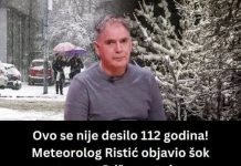 Ovo se nije desilo 112 godina! Meteorolog Ristić objavio šok prognozu – Stiže nam zima za pamćenje (FOTO)