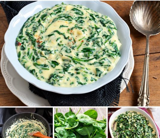 KREMASTI ŠPINAT KAO KOD MAME! 😍🥬 Jednostavan recept za savršen prilog uz svako meso 🥬